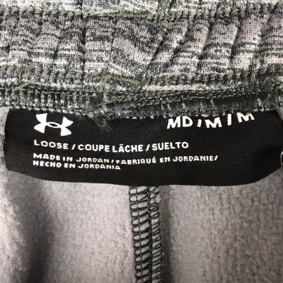 Under Armour New York University NYU Joggers Heather Gray Sweatpants Medium - Picture 10 of 12